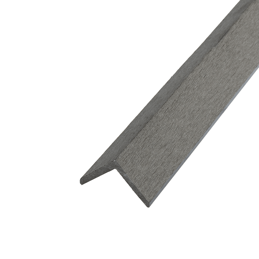 50mm x 50mm Anthracite 3c Traditional Composite Cladding Trim 3.6m Image